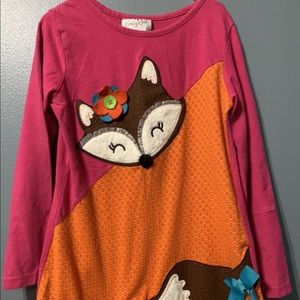 Size 8 fox top